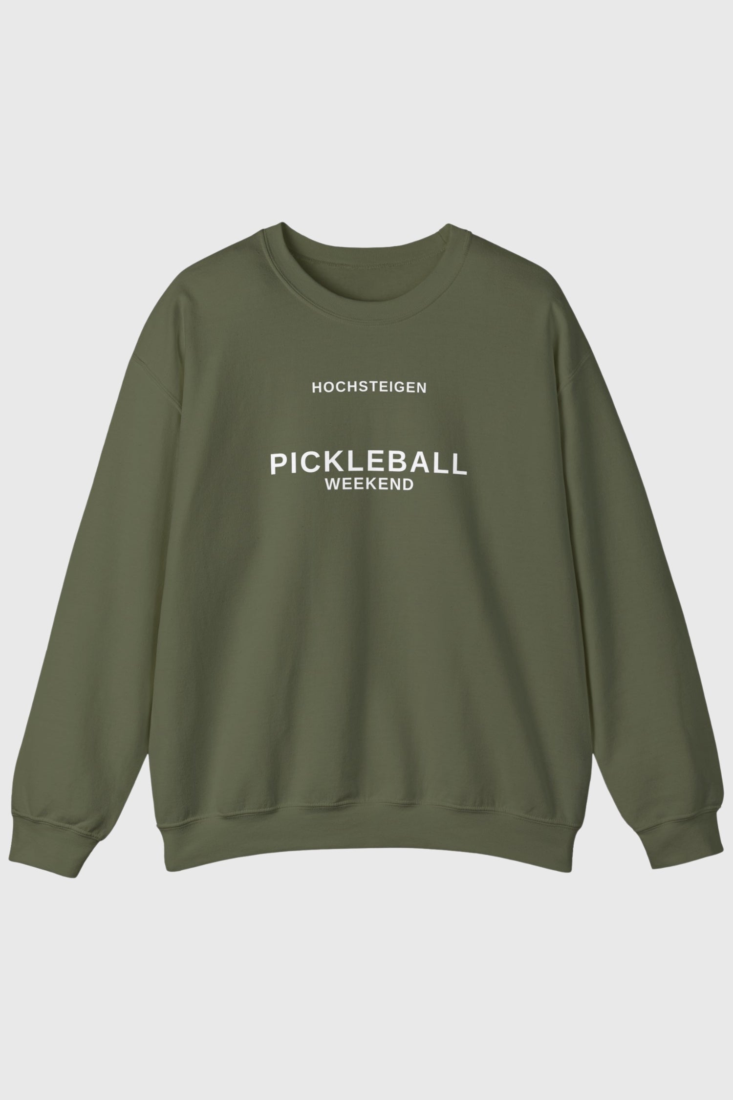 Crewneck Sweatshirt Pickleball Weekend Graphic