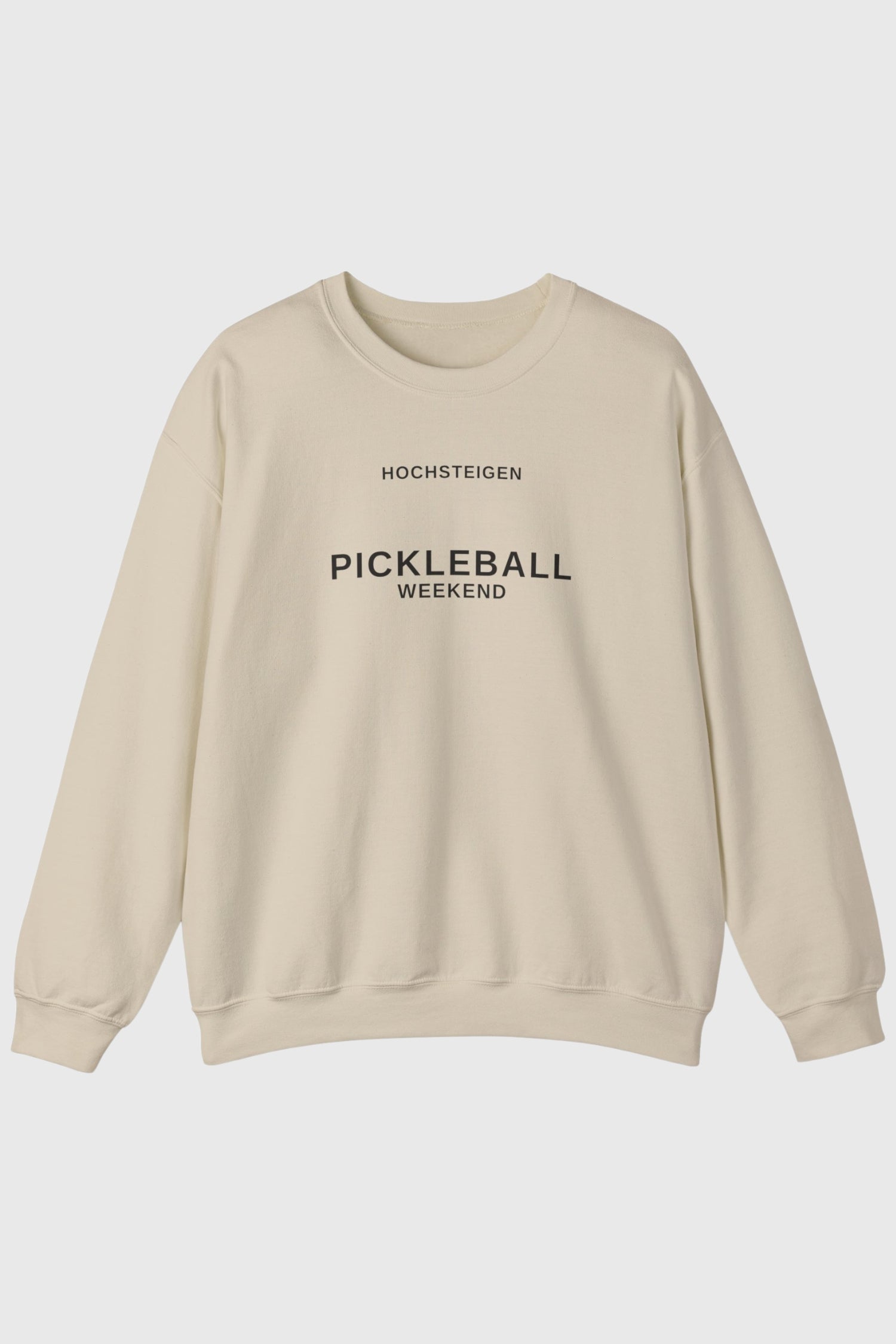 Crewneck Sweatshirt Pickleball Weekend Graphic