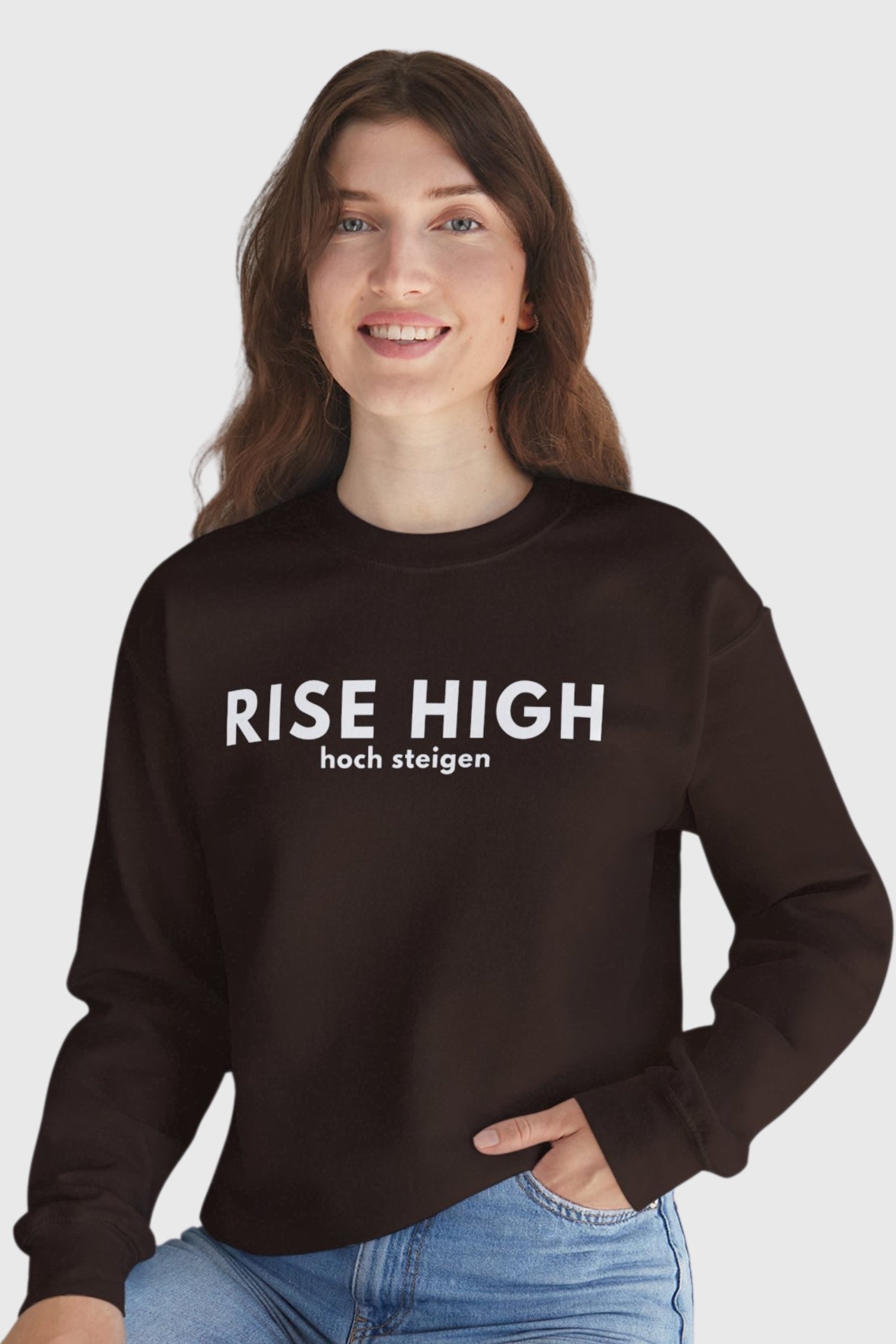 Rise High Graphic Crewneck Sweatshirt