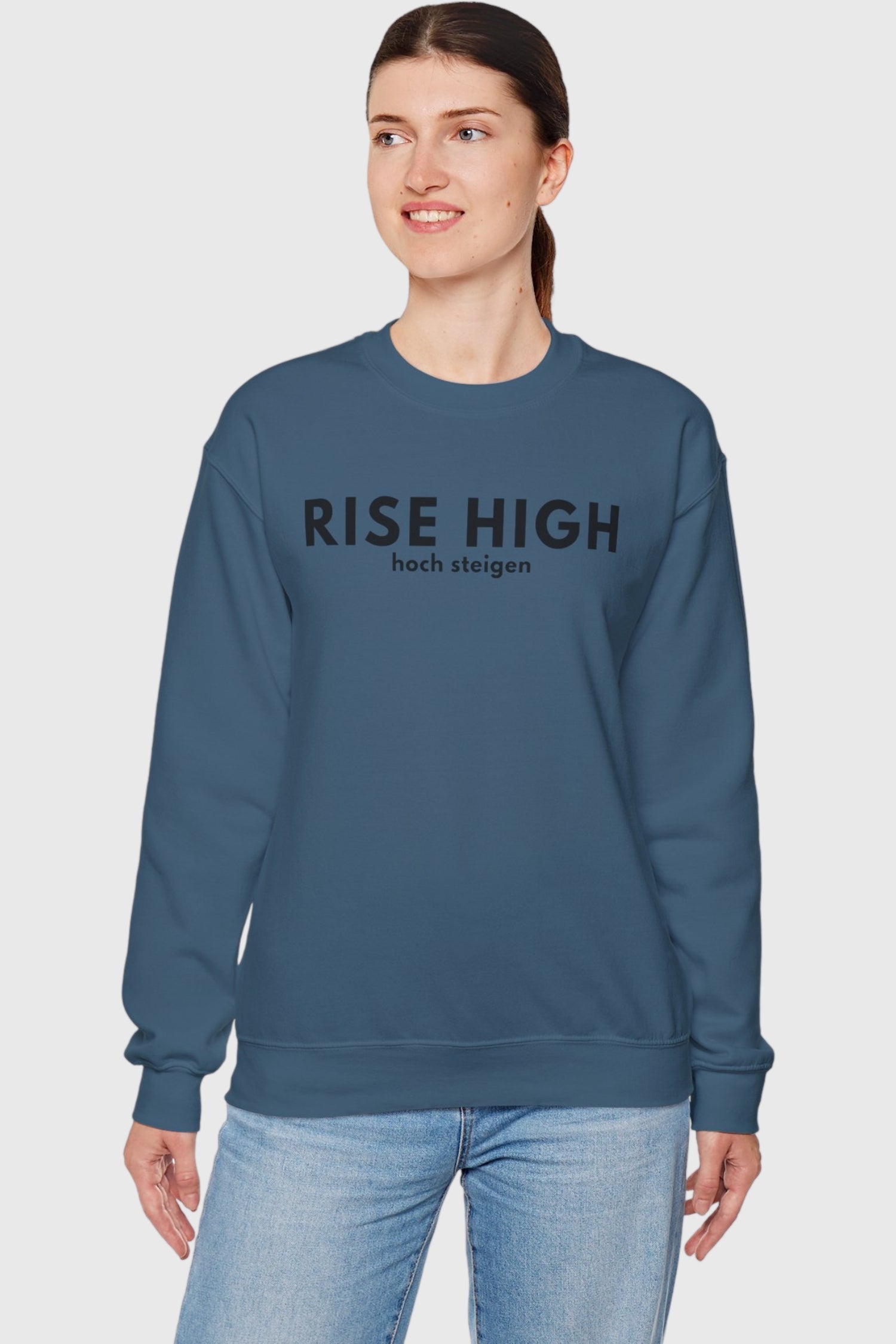 Rise High Graphic Crewneck Sweatshirt