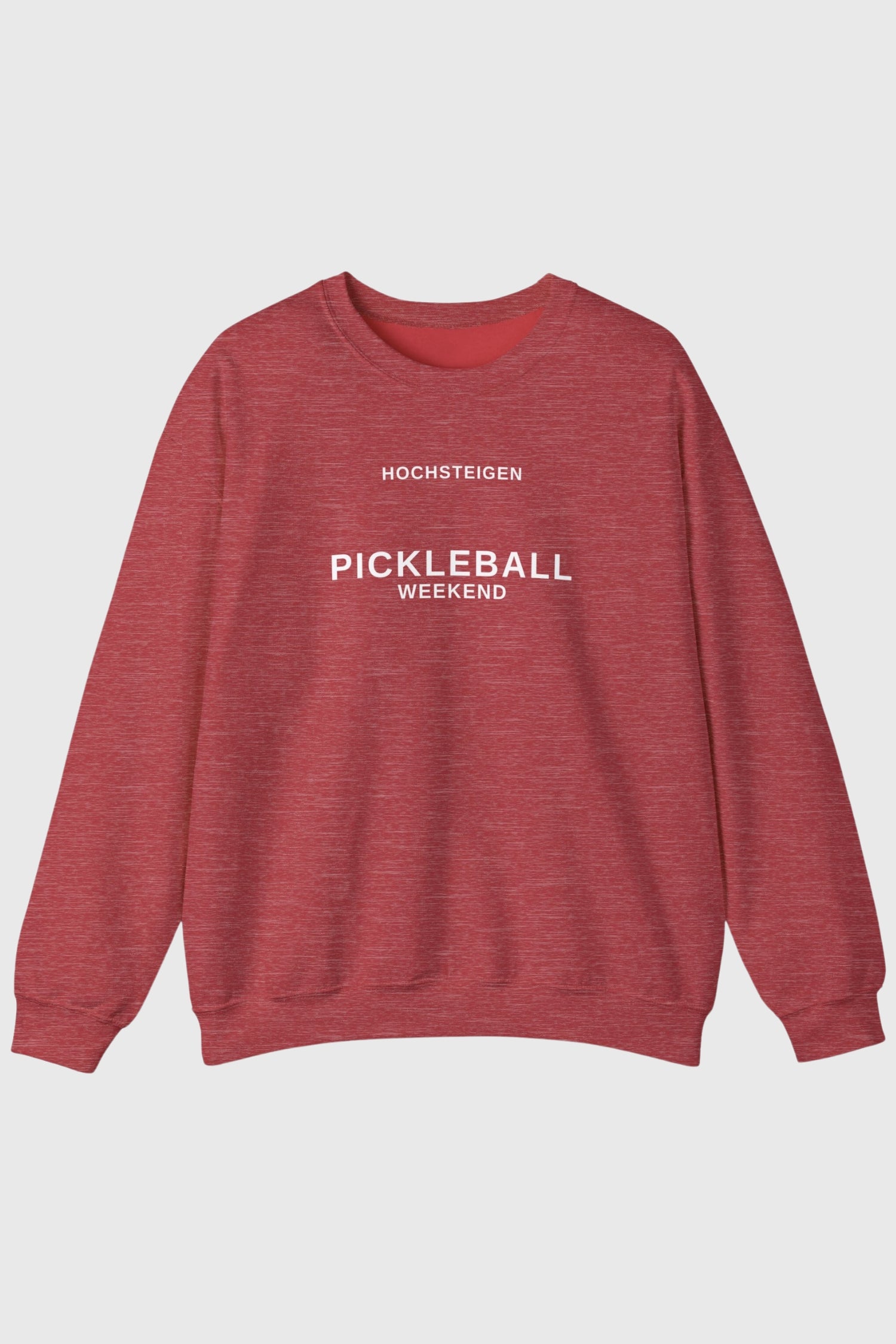 Crewneck Sweatshirt Pickleball Weekend Graphic