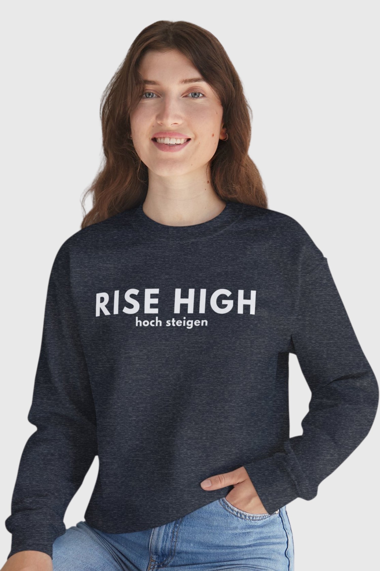 Rise High Graphic Crewneck Sweatshirt