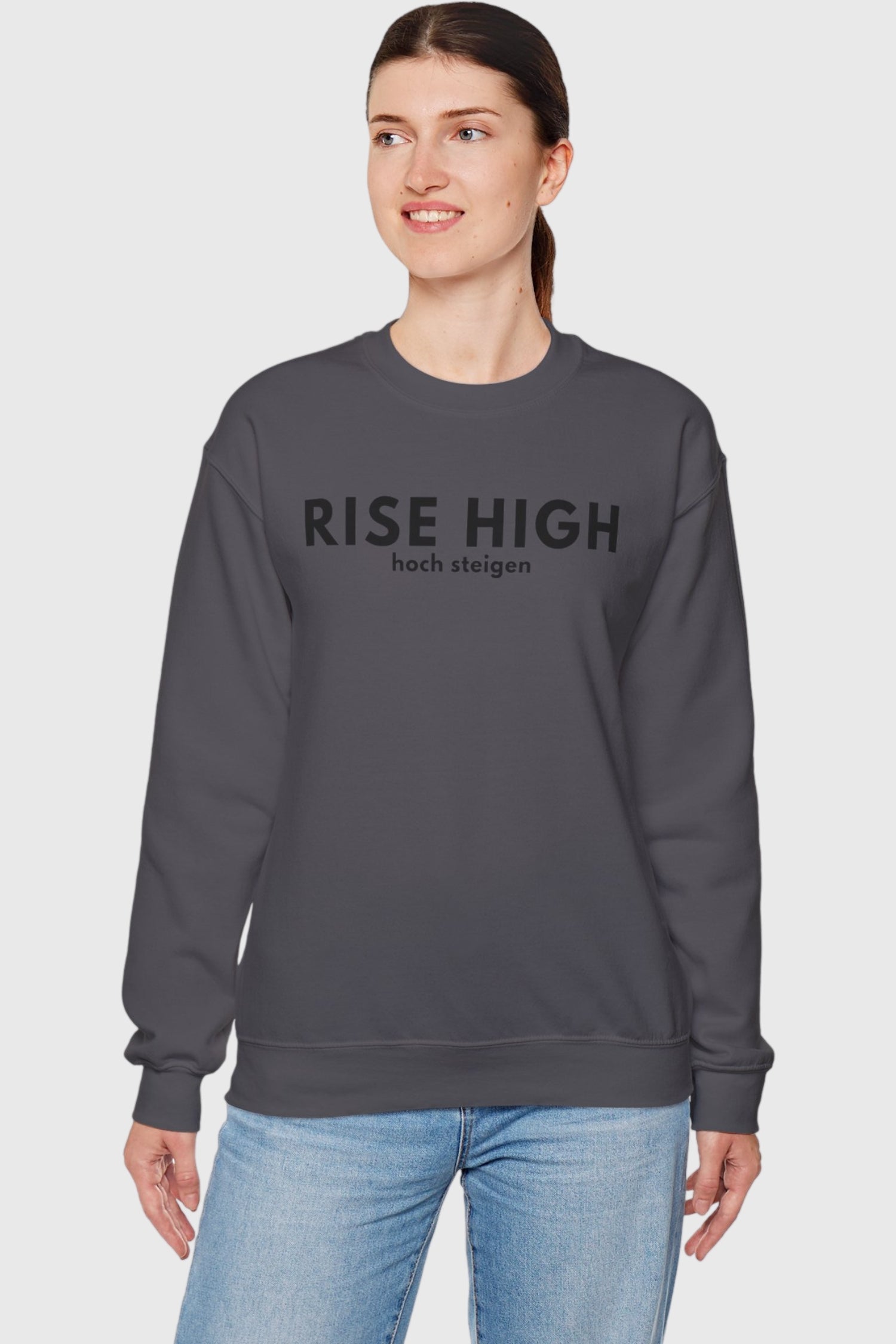 Rise High Graphic Crewneck Sweatshirt