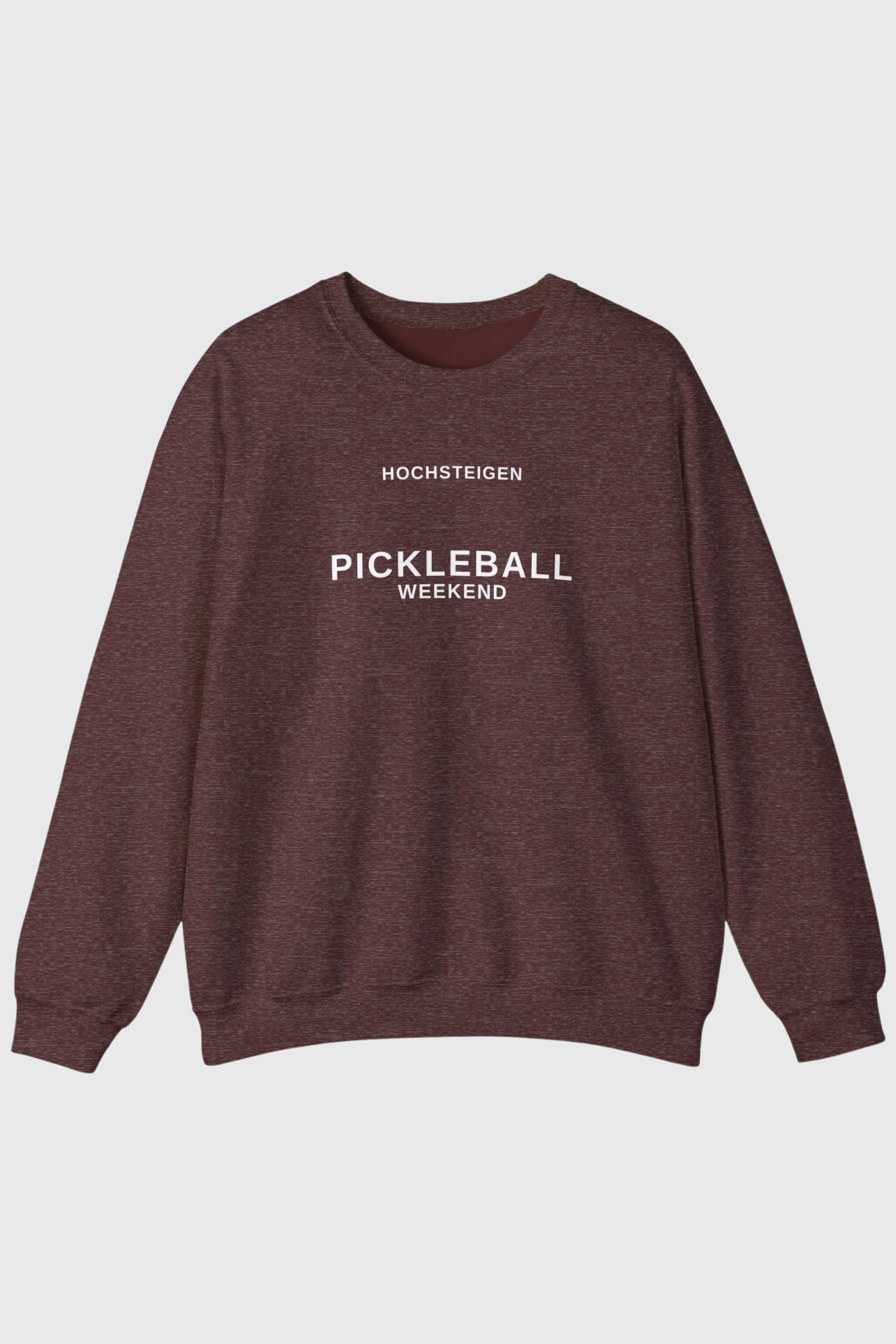 Crewneck Sweatshirt Pickleball Weekend Graphic