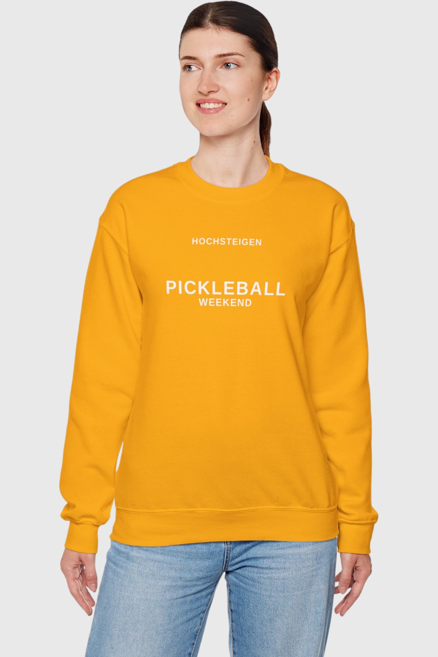 Crewneck Sweatshirt Pickleball Weekend Graphic