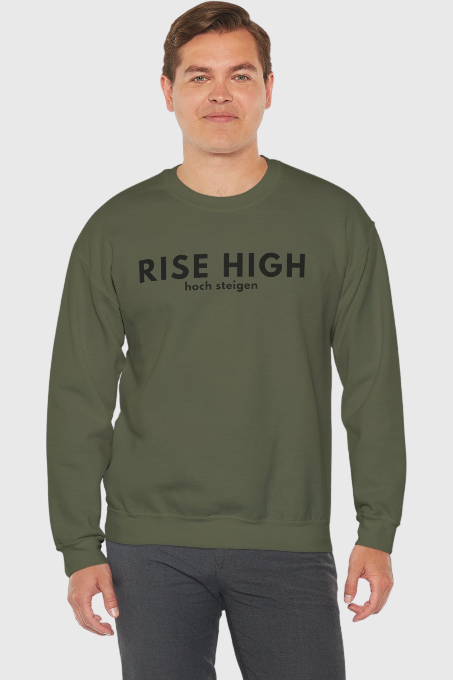 Rise High Graphic Crewneck Sweatshirt