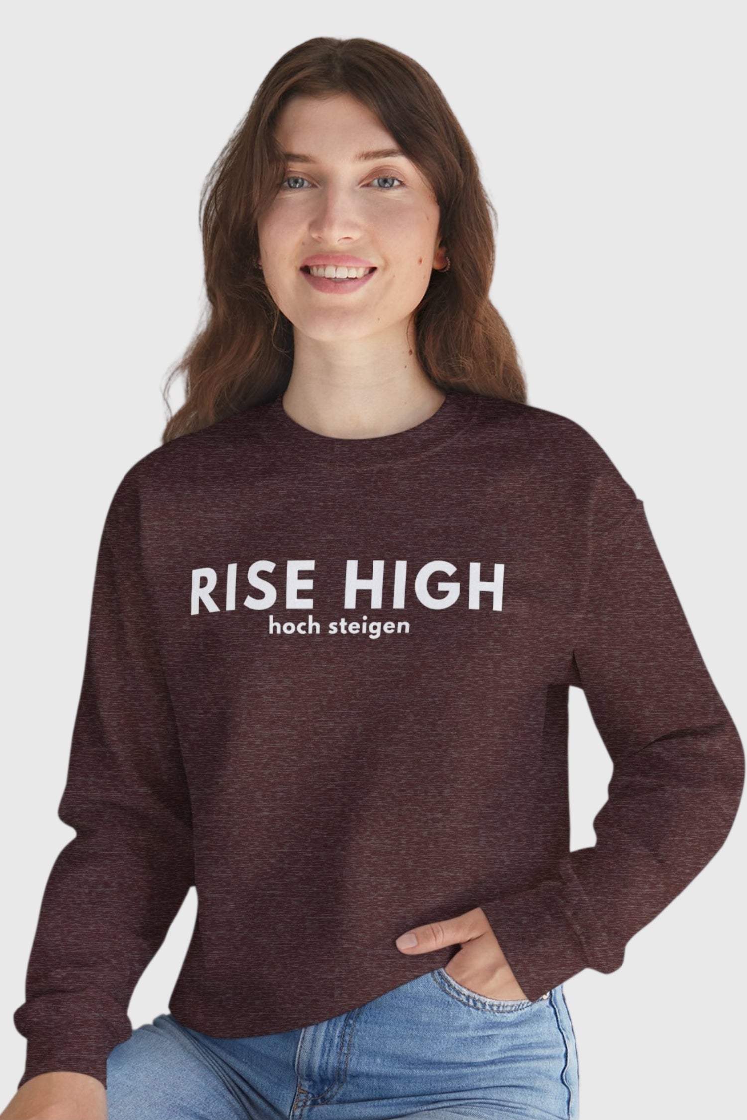 Rise High Graphic Crewneck Sweatshirt