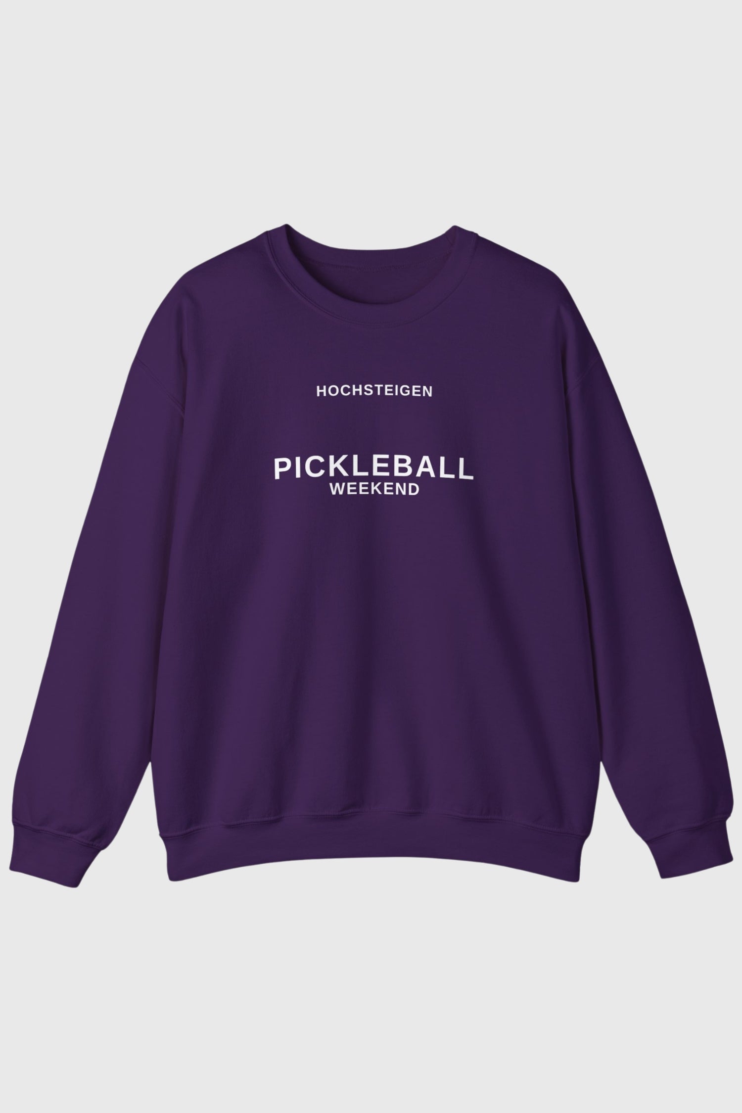 Crewneck Sweatshirt Pickleball Weekend Graphic