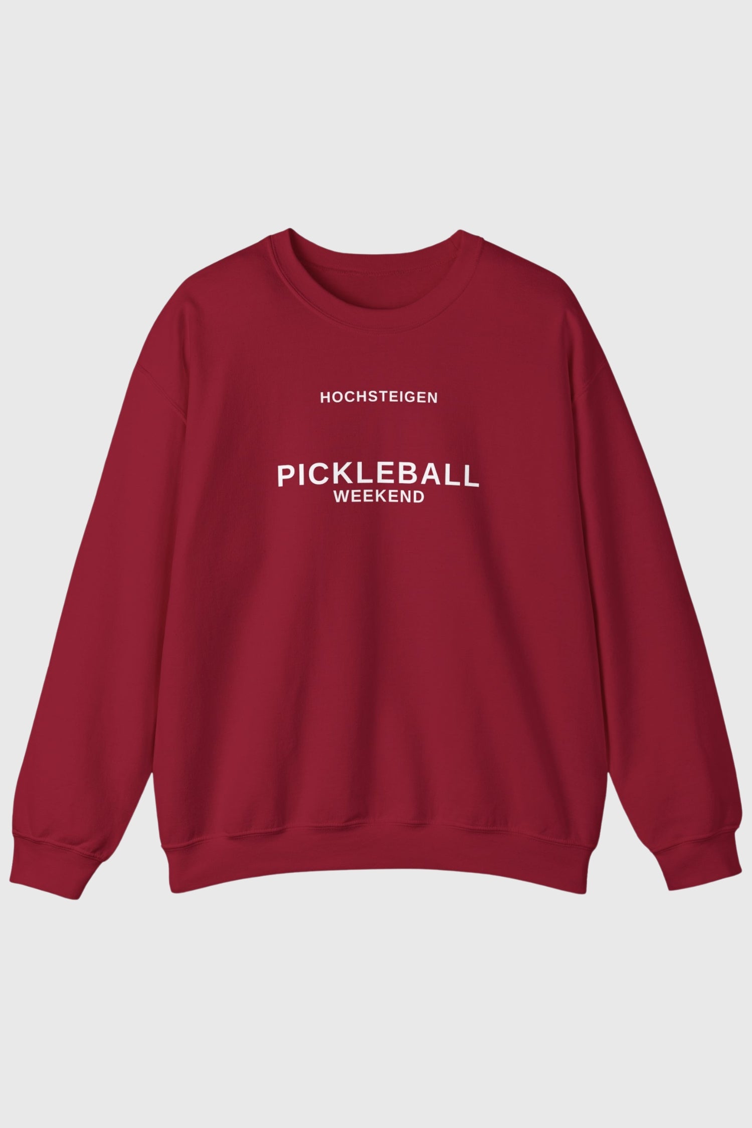 Crewneck Sweatshirt Pickleball Weekend Graphic