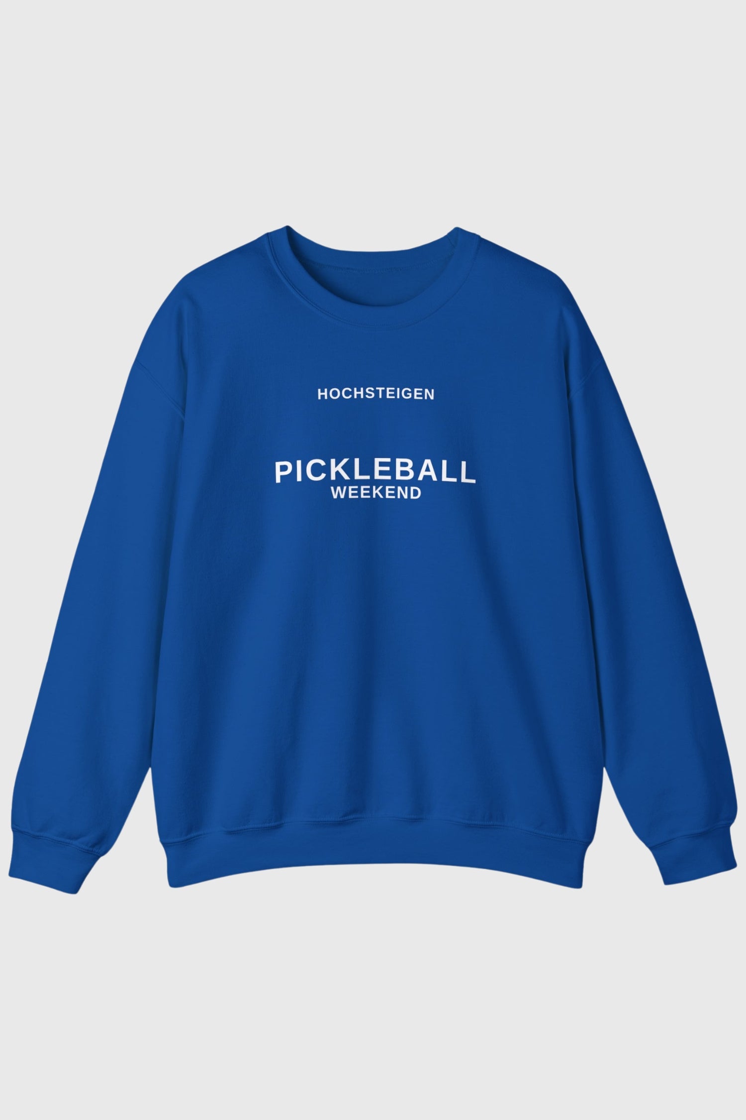 Crewneck Sweatshirt Pickleball Weekend Graphic