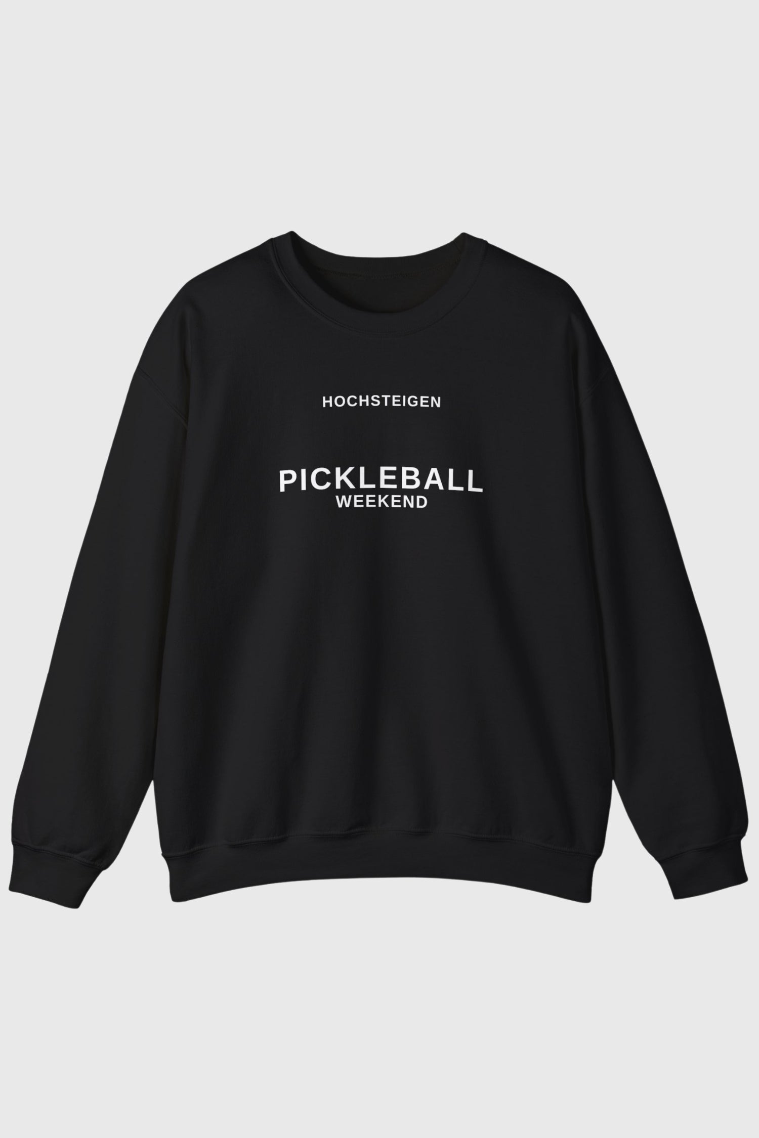 Crewneck Sweatshirt Pickleball Weekend Graphic