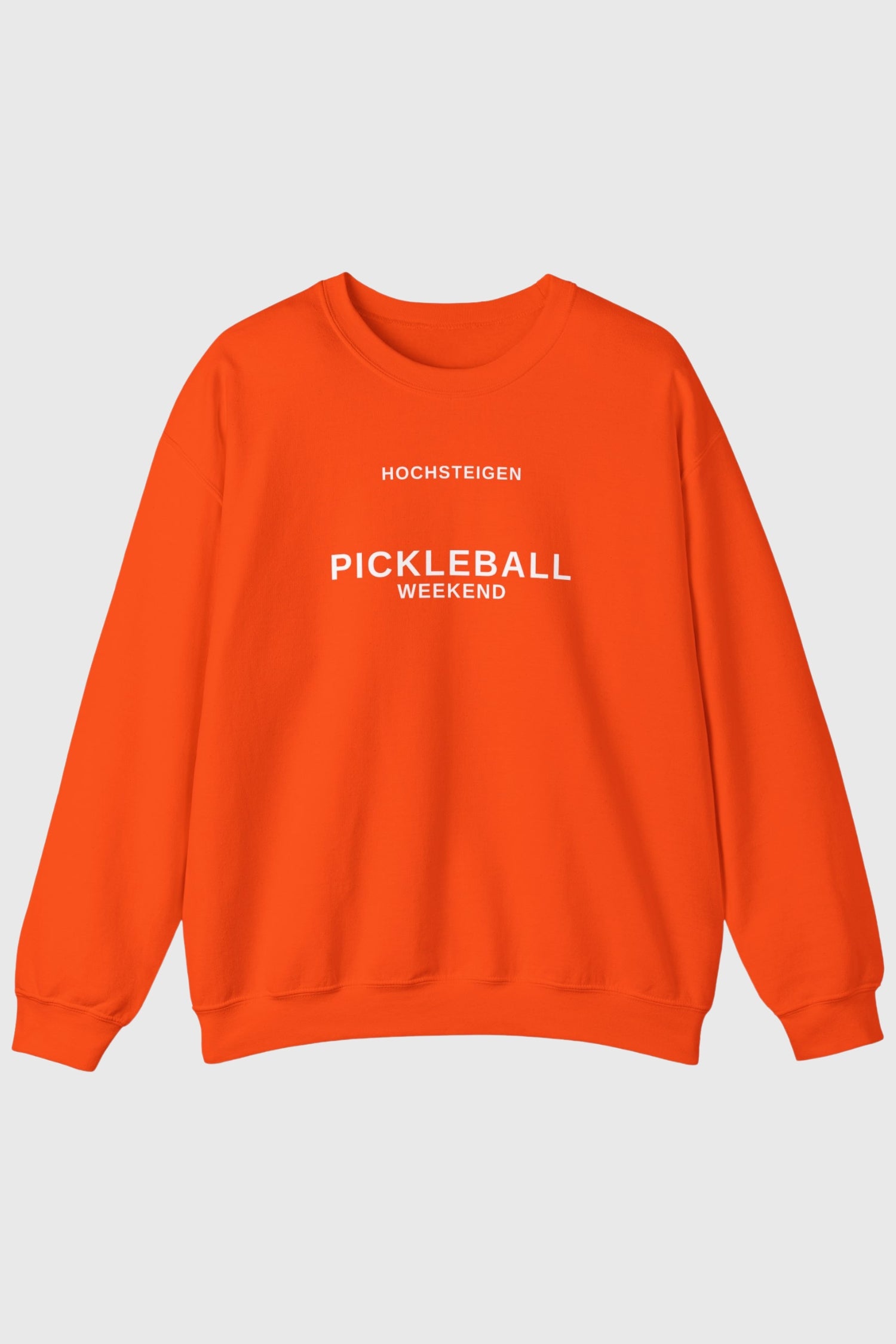 Crewneck Sweatshirt Pickleball Weekend Graphic