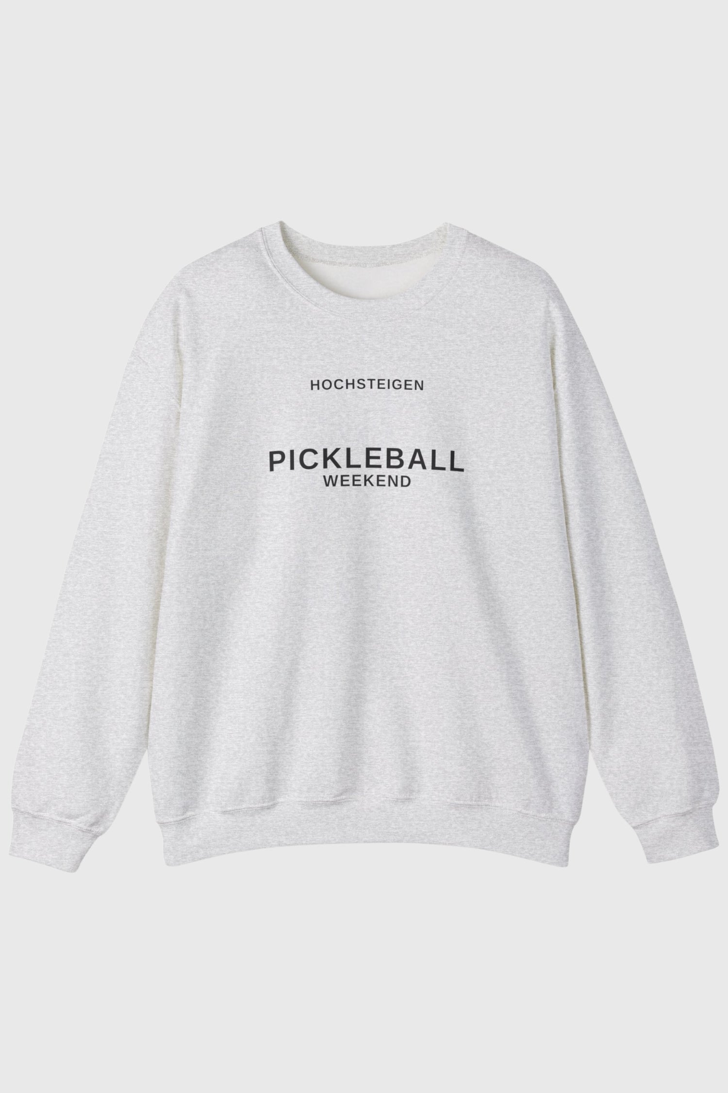 Crewneck Sweatshirt Pickleball Weekend Graphic