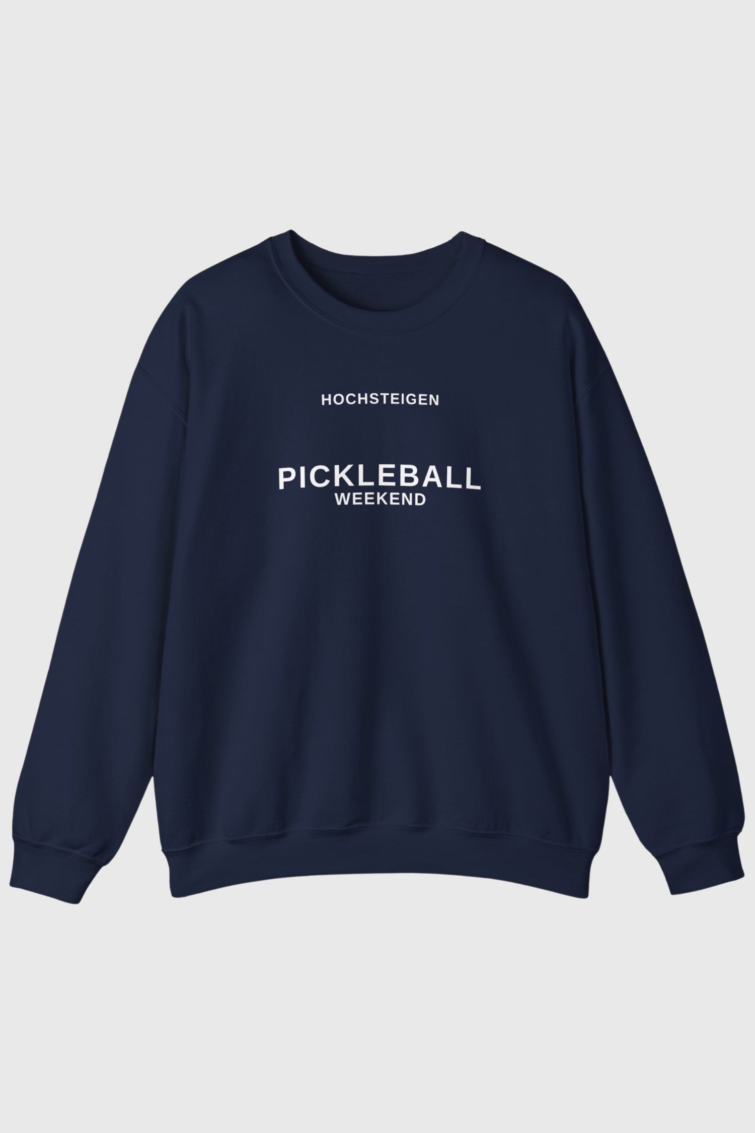 Crewneck Sweatshirt Pickleball Weekend Graphic