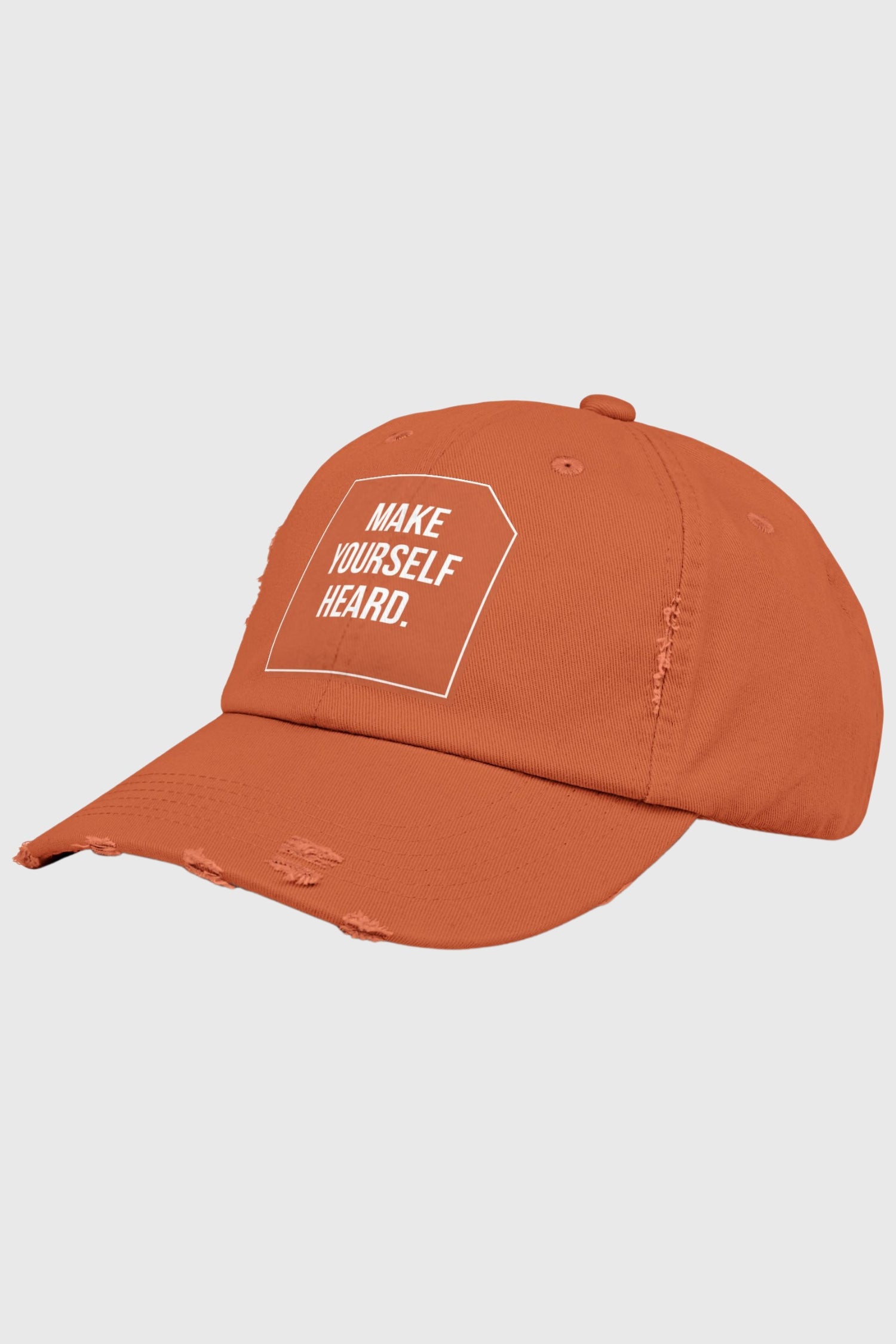 Women Make Yourself Heard Vintage Distressed Cap