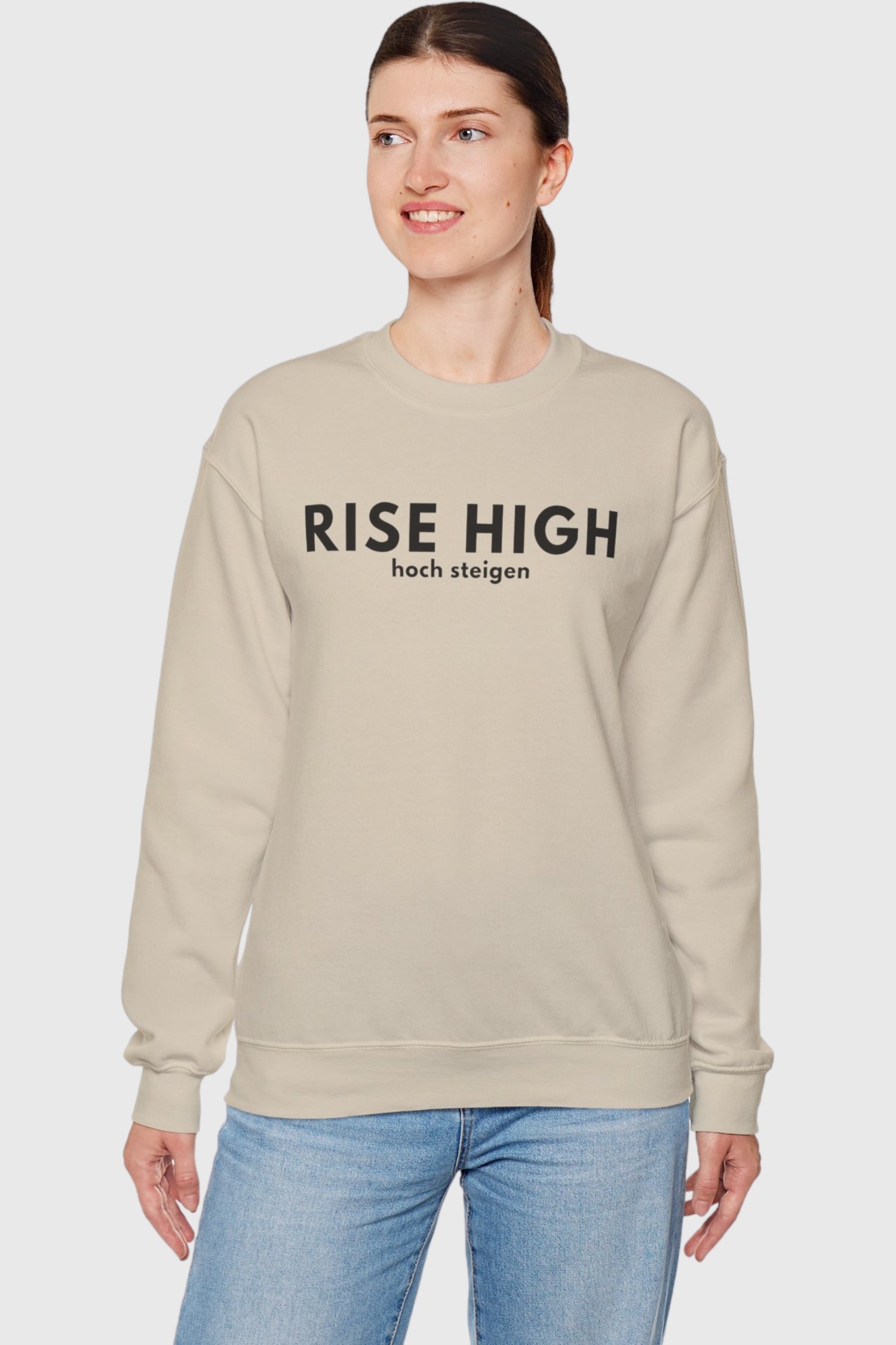 Rise High Graphic Crewneck Sweatshirt