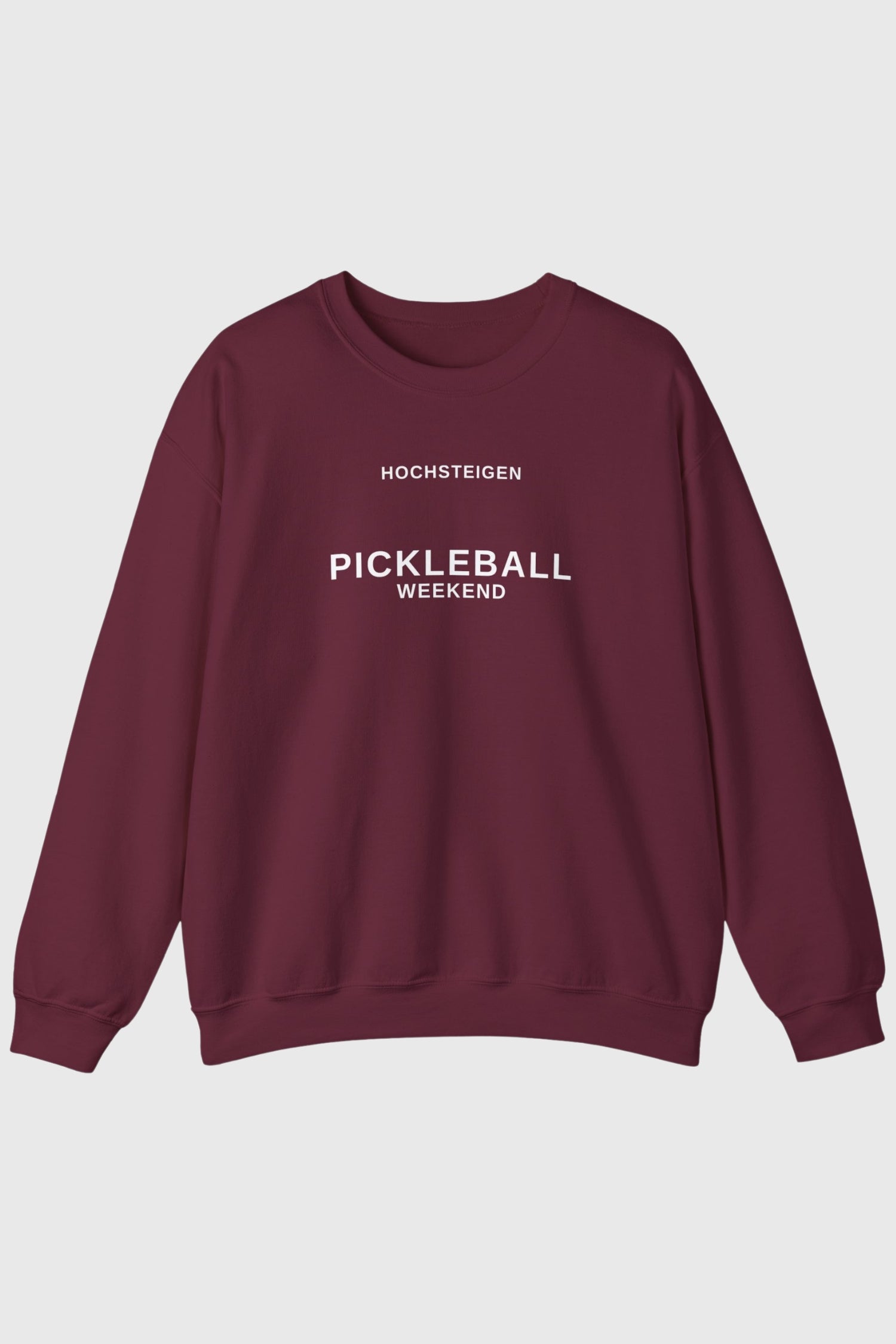 Crewneck Sweatshirt Pickleball Weekend Graphic