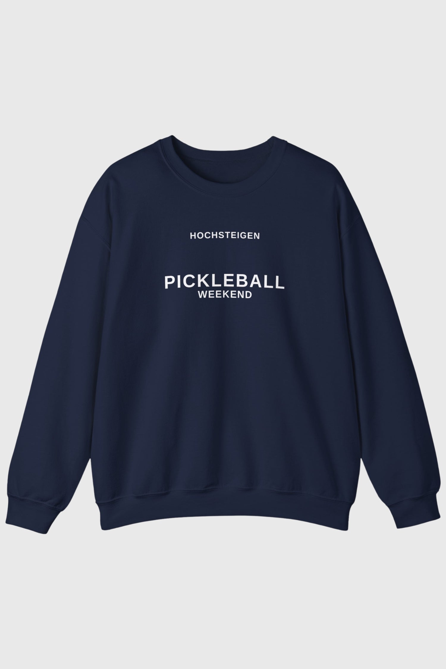 Crewneck Sweatshirt Pickleball Weekend Graphic