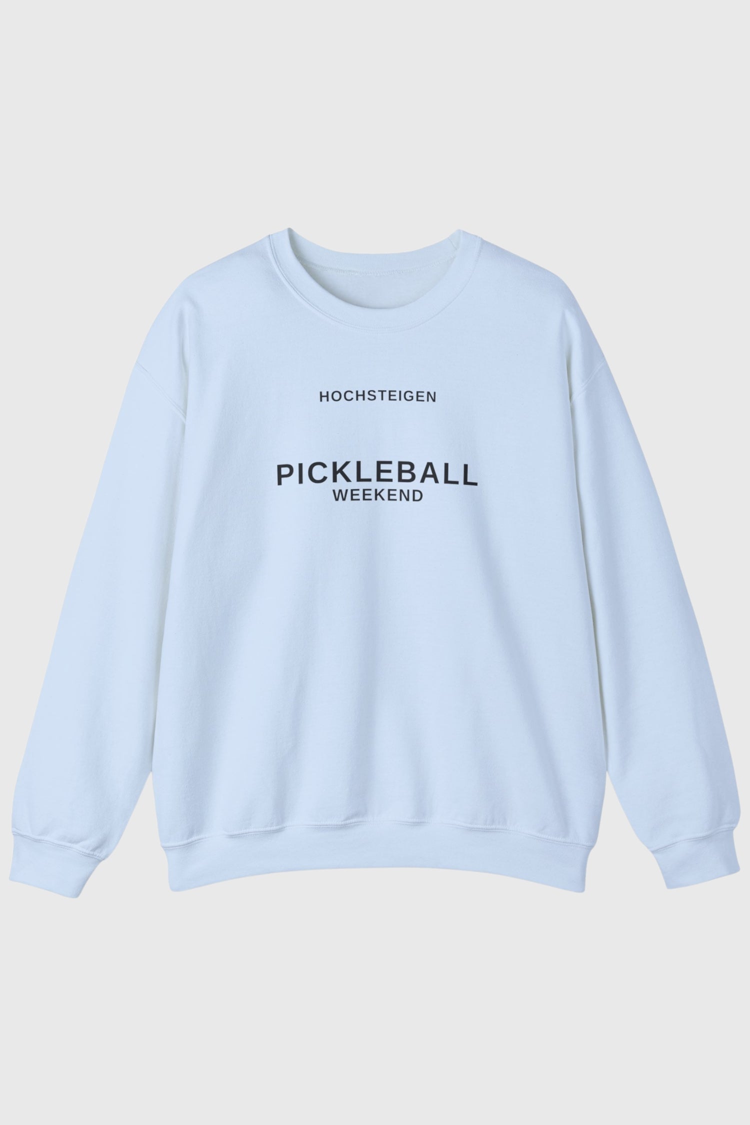 Crewneck Sweatshirt Pickleball Weekend Graphic