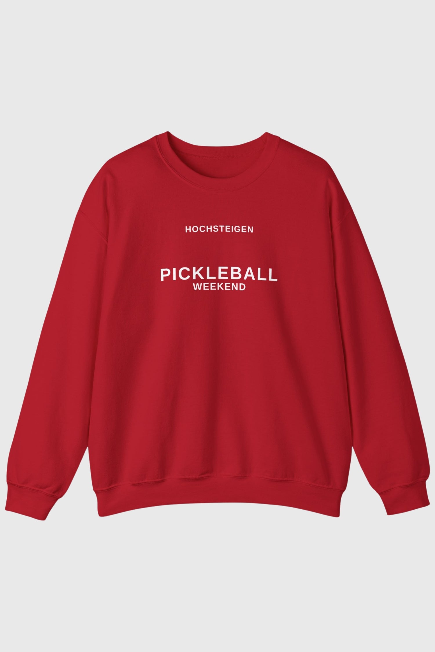 Crewneck Sweatshirt Pickleball Weekend Graphic