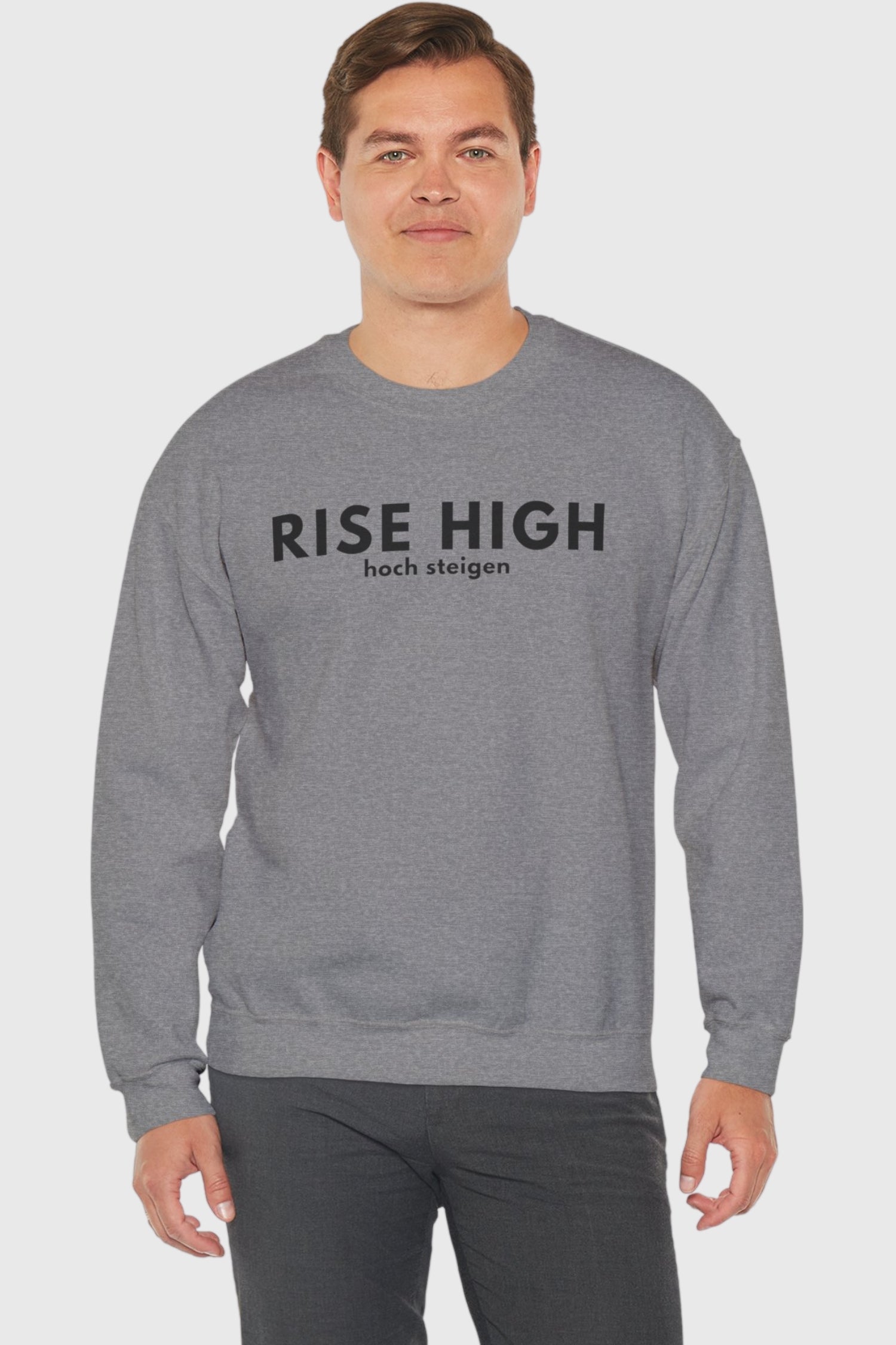 Rise High Graphic Crewneck Sweatshirt