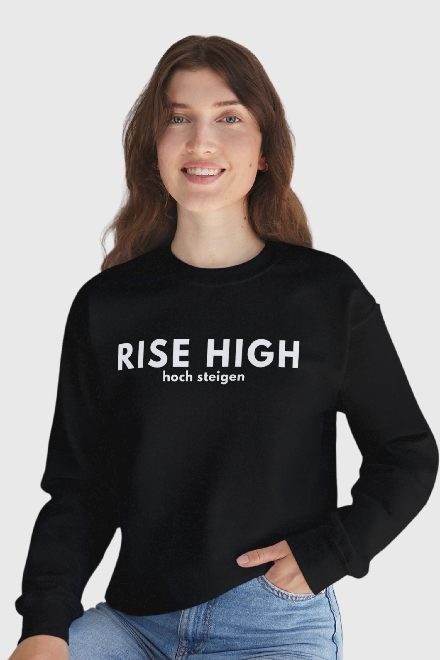 Rise High Graphic Crewneck Sweatshirt