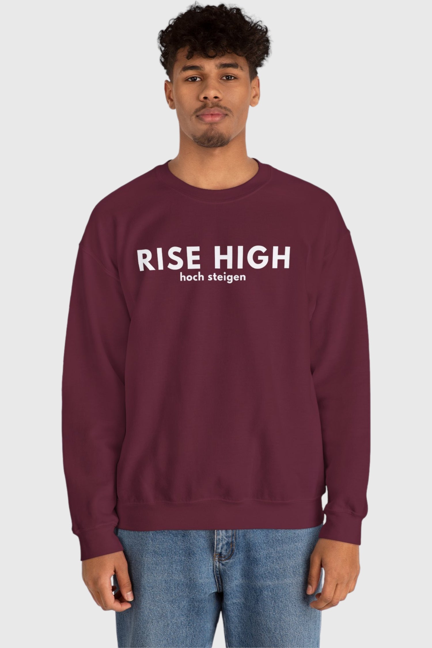 Rise High Graphic Crewneck Sweatshirt