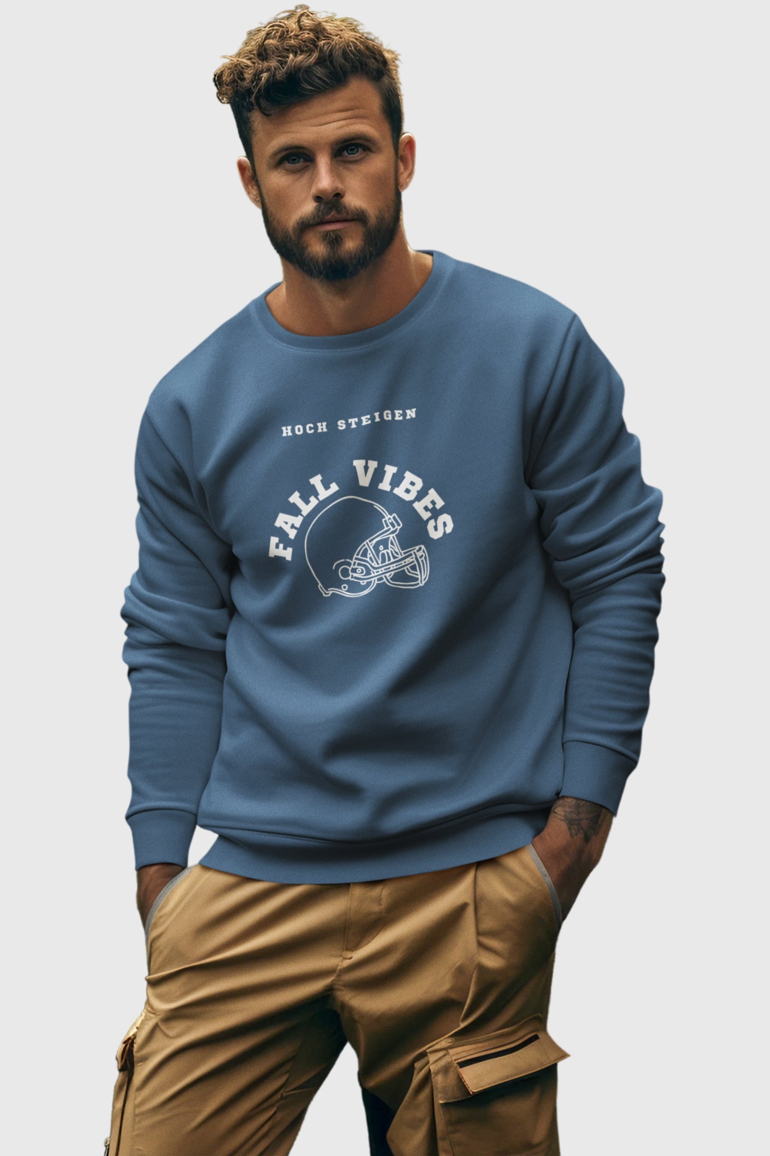 Comfy Fall Vibes Crew Neck Sweatshirt